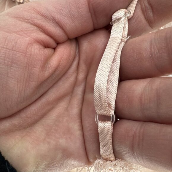 Bianca Nygard ,Lacy Dress Petite 12 Blush Pink -Flapper, BOHO, whimsy fairy y2k - Picture 12 of 16